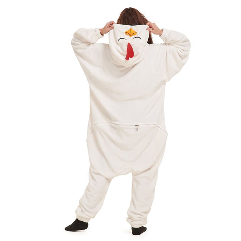 Snuggs Blanket Animal Onesie Chicken